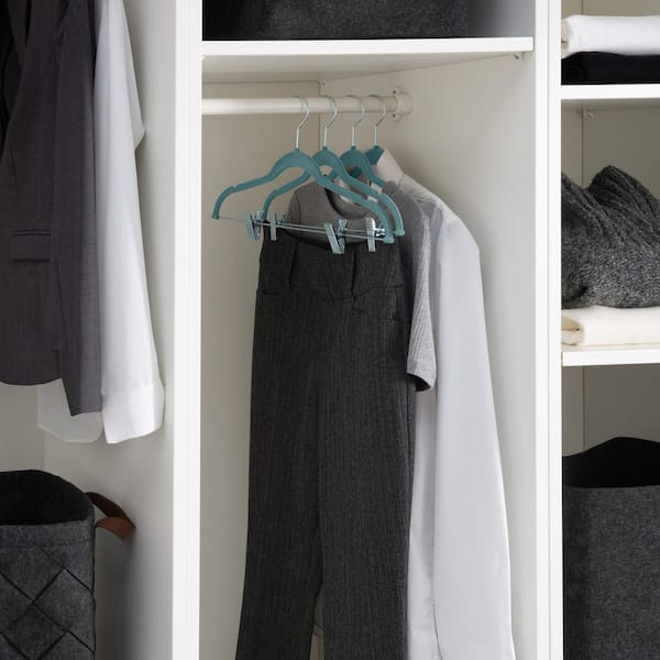 Closet Complete Velvet non slip Hangers - 50 pack Set - Bed Bath