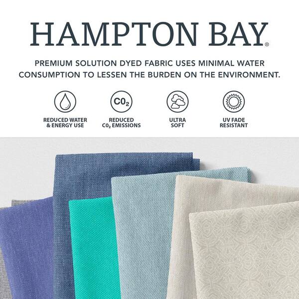 Hampton bay square outdoor best sale seat cushion