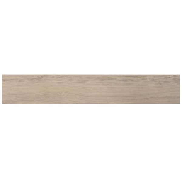 Bois 10 in. x 60 in. Matte Honey Wood Porcelain Plank Large Format Tile (12.11 sq ft/case)-3 Pack