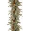 9 ft. Frosted Arctic Spruce Garland with Clear Lights