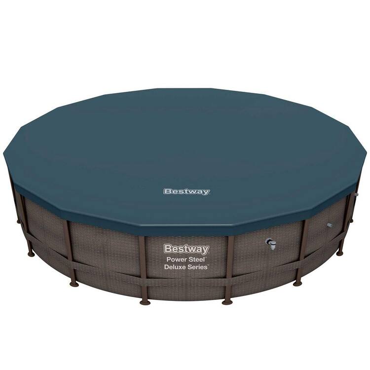 Bestway Power Steel Deluxe Series 14 ft. x 42 in. Round Pool Set