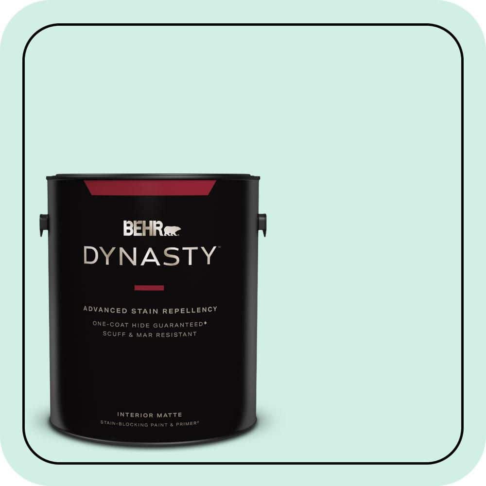 1 gal. #P440-1 Shimmering Pool Matte Interior Stain-Blocking Paint & Primer price history on PriceWatchPro