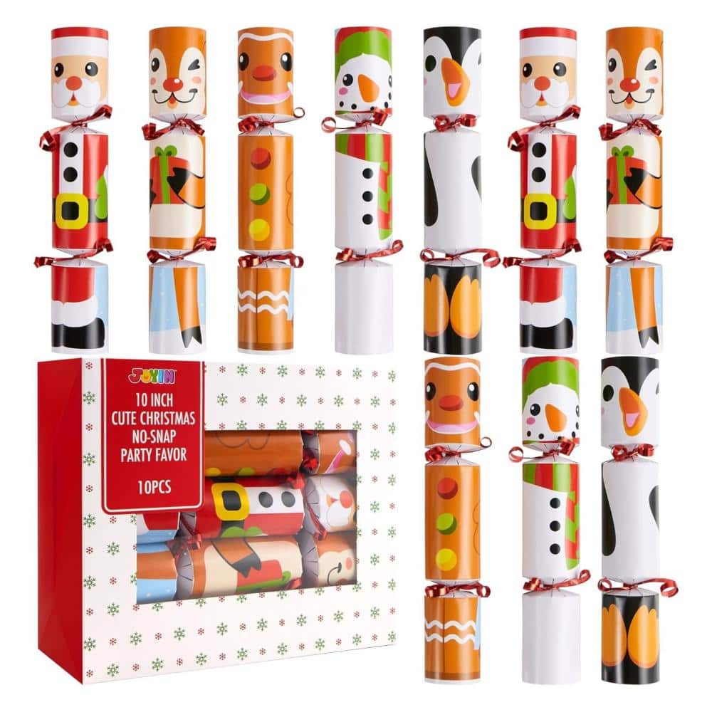 10 Pack Christmas Non-Snap Party Favors, Cute Characters, Stocking Stuffers for Kids price history on PriceWatchPro