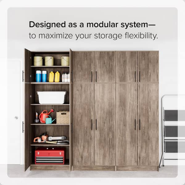 Elevate your storage game with these dynamic pull-down shelves that make  for easy accessibility, maximizing space, and creating a sleek…