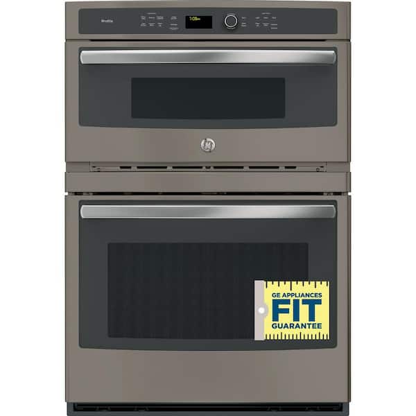 Ge Profile 30 In Double Electric Wall Oven With Convection Self Cleaning And Built Microwave Slate Pt7800ekes The Home Depot - Ge Electric Wall Oven With Microwave Ge Profile 30 In Double Electric Wall Oven With Convection Self Cleaning And Built Microwave Slate Pt7800ekes The Home Depot - Ge Electric Wall Oven With Microwave