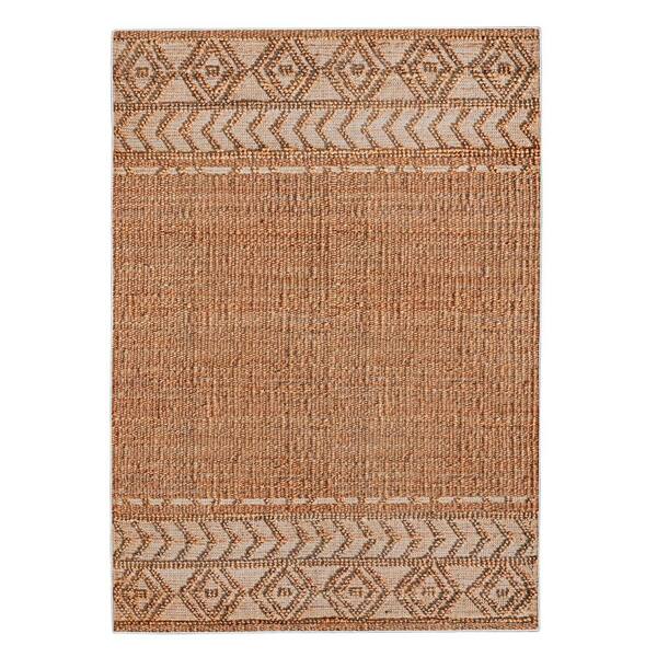 Lachlan Copper and Cream 8 ft. x 10 ft. Accent Rug