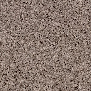 Gorrono Ranch I  - Crewelwork - Brown 30 oz. Triexta Texture Installed Carpet