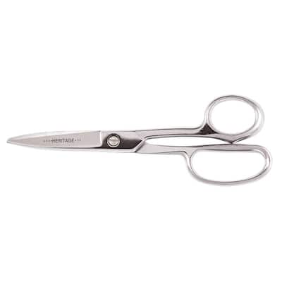 Wiss 5 in. Spring Loaded Electronics and Filament Scissors 605N - The Home  Depot