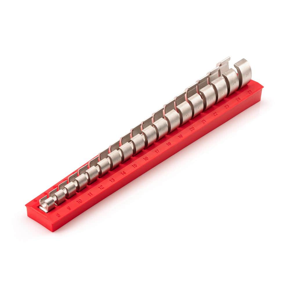 8-27 mm 3/8 in. Drive 6-Point Flare Nut Crowfoot Wrench Set (18-Piece) with Rack price history on PriceWatchPro
