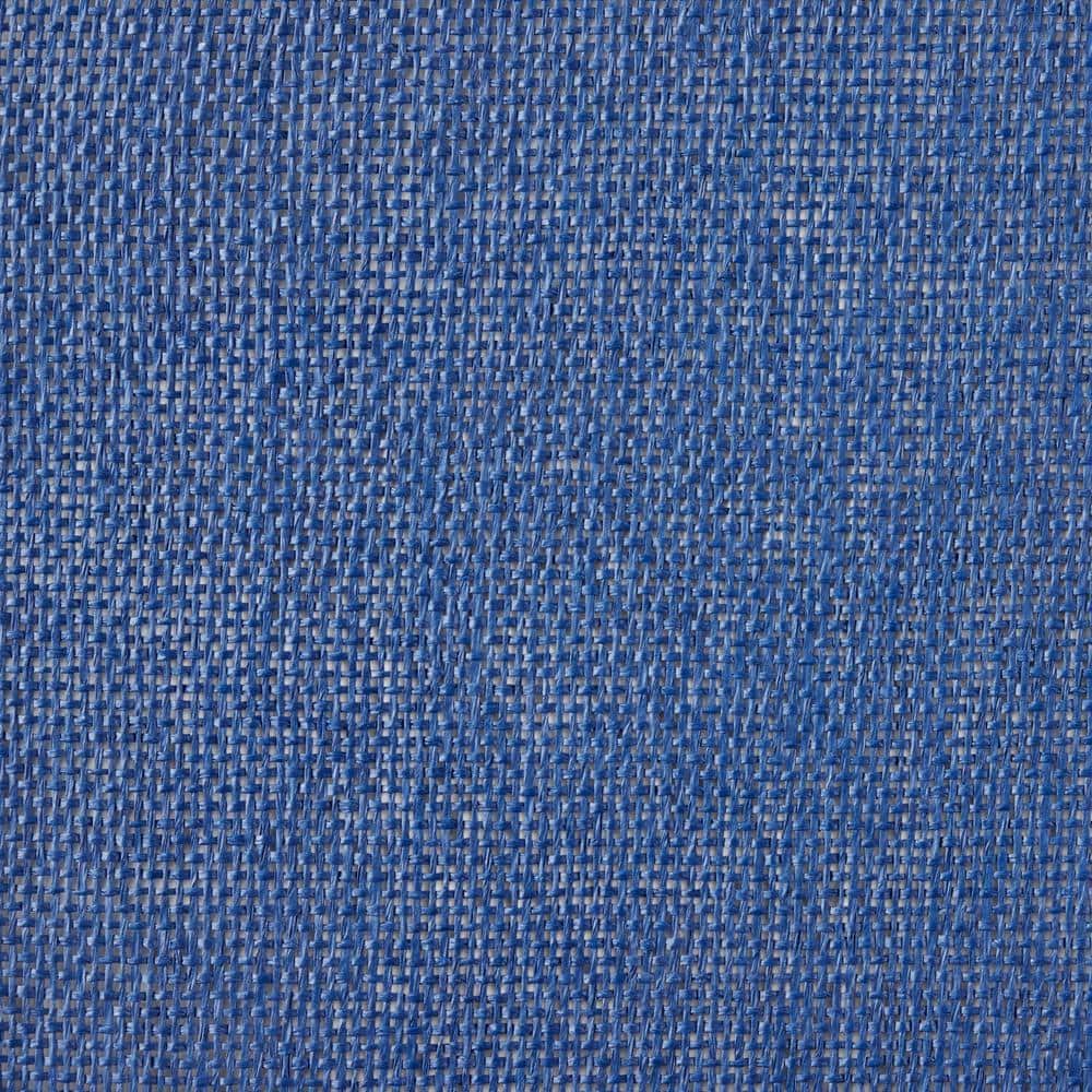 Navy Blue Water Resistant Woven Paper Circle Placemats Set of 6