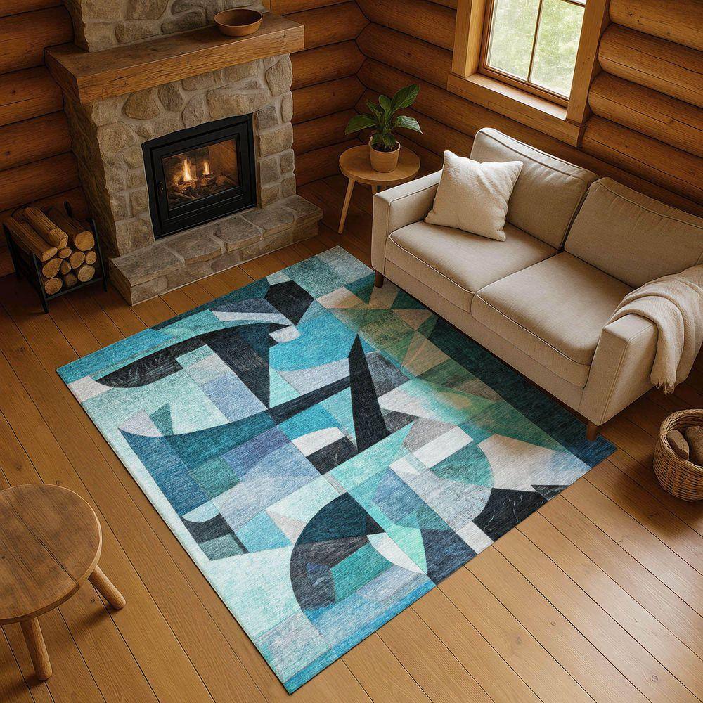 Addison Rugs Mayfield Premium Machine Washable Abstract AMF1757