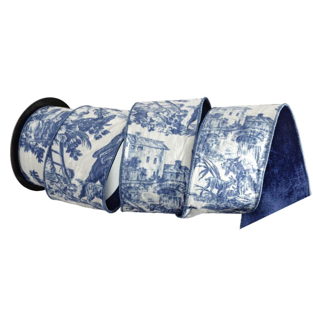 "4""X10Y Velvet Toile Ribbon" price history on PriceWatchPro