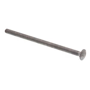 5/16 in.-18 x 6 in. A307 Grade A Hot Dip Galvanized Steel Carriage Bolts (15-Pack)