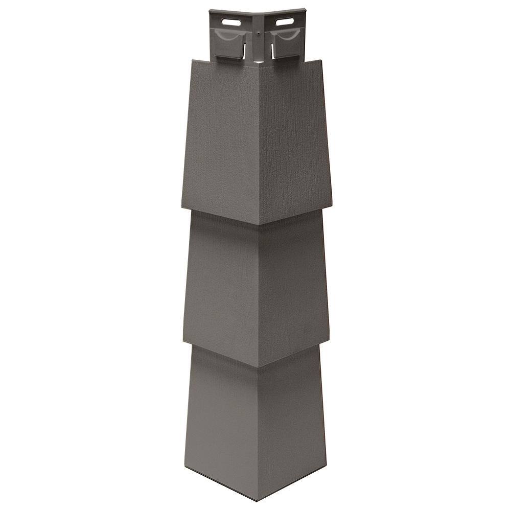 NovikShake NP Northern Perfection Corner 3.8 in. x 15 in. Polymer Corner in Coventry Gray (5 Per Box, 6.25 lin. ft.) price history on PriceWatchPro