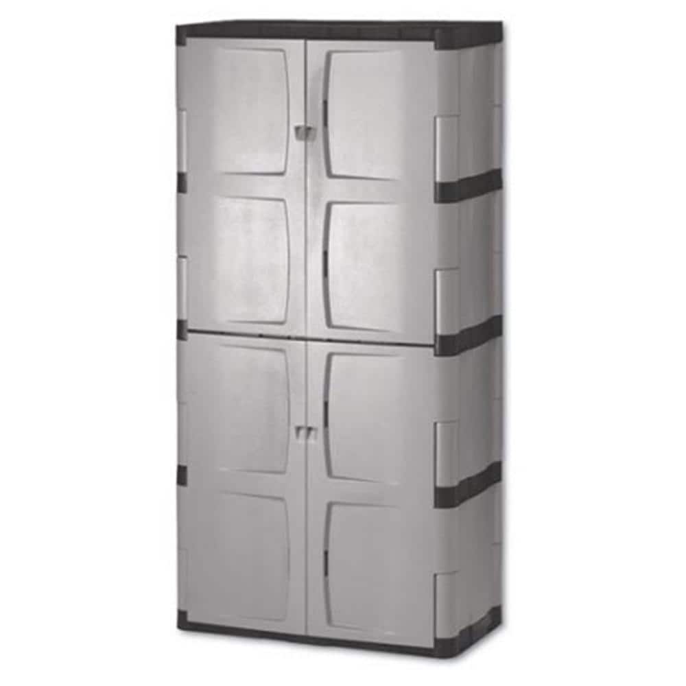 Rubbermaid Commercial 2017162 Spill Mop Storage Cabinet - Gray