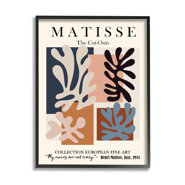 Stupell Industries Matisse Traditional Jazz Abstract Cut Out