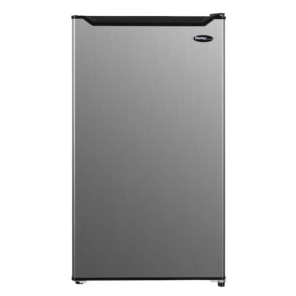 Danby 18.69 in. 3.2 cu. ft. Mini Refrigerator in Stainless Steel