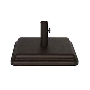 US Weight 40 lbs. Patio Umbrella Base Designed to be Used with a Patio Table (in Bronze)
