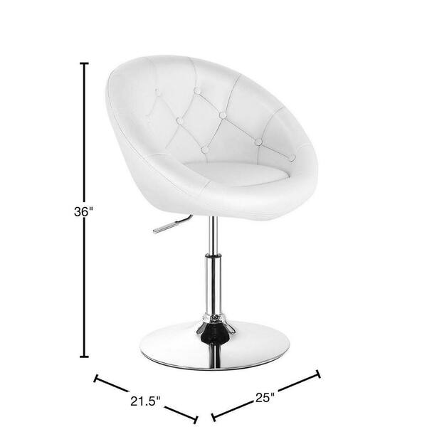 low round swivel chair