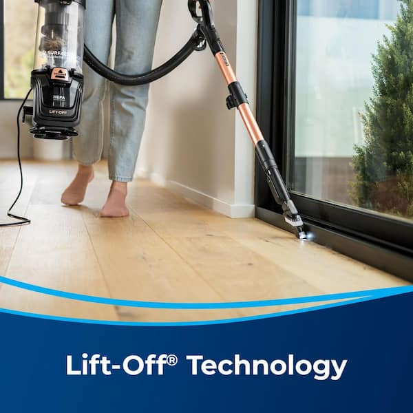 BISSELL SurfaceSense Allergen Pet Lift Off Upright Vacuum 3418