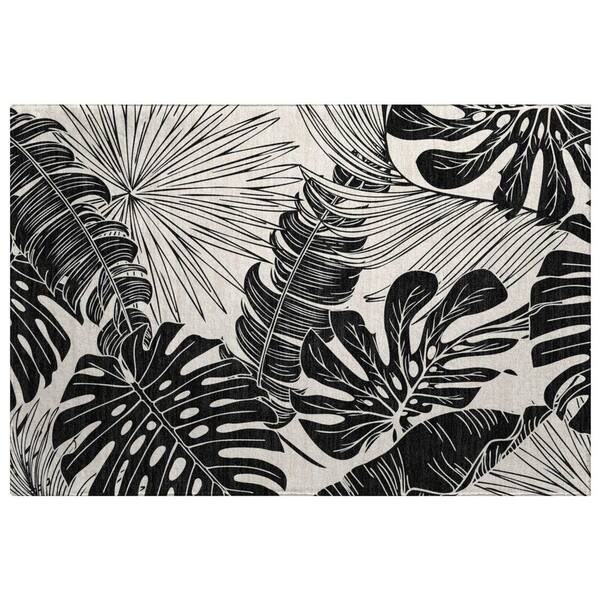 Dream Shag Premium Machine Washable Abstract ADS211 Midnight 2 ft. x 3 ft. Accent Rug