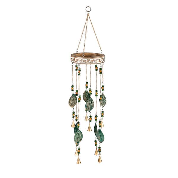 Evergreen 32 in. Botanical Iron Wind Chime