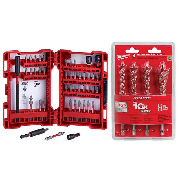 Milwaukee SHOCKWAVE Impact Duty Alloy Steel Screw Driver Bit Set with