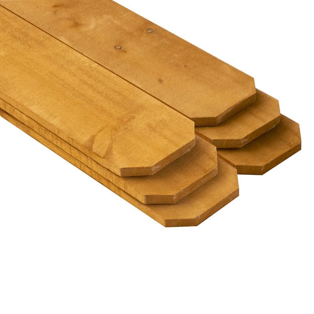 Buy 1 in. x 6 in. x 6 ft. Homestead Harvest Cedar Prestained Brazilian