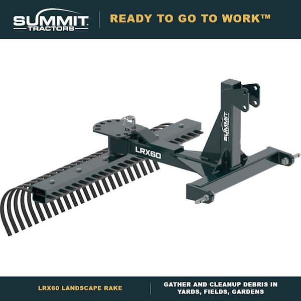 Summit 60 in. Landscape Rake