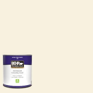 1 qt. #BXC-35 Cotton Field Ceiling Flat Interior Paint