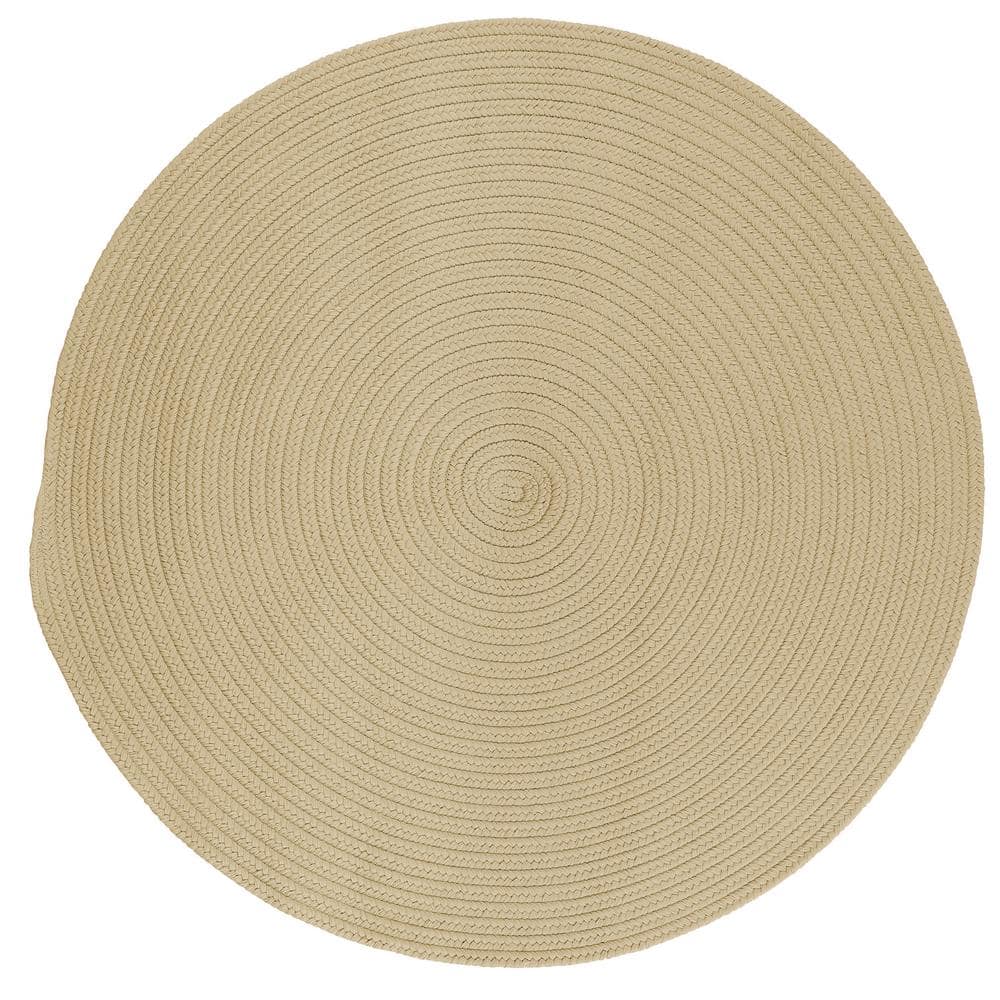 Home Decorators Collection Trends Linen 6 ft. x 6 ft. Round Braided Area Rug -  BR12R072X072