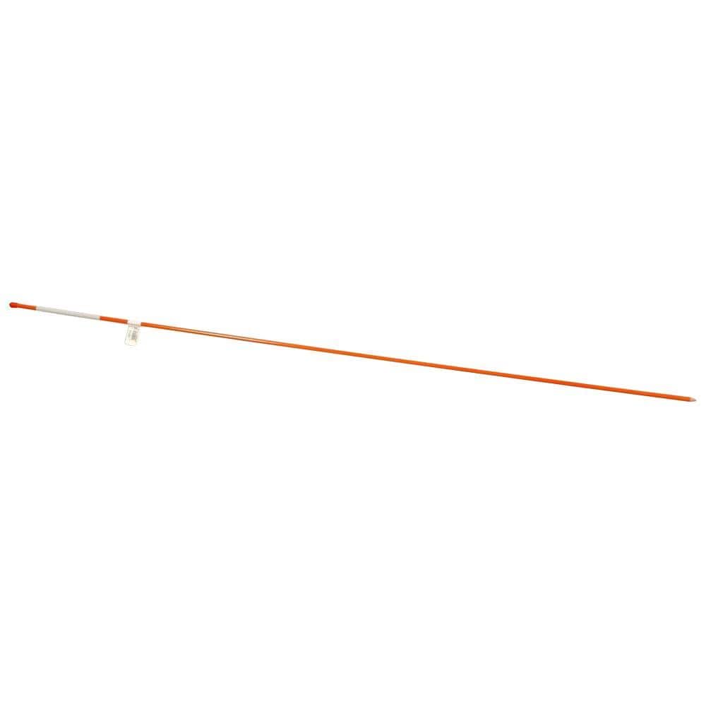 Reflective Rods Everbilt 48 in. Reflective Rod Orange 848638 - The Home Depot