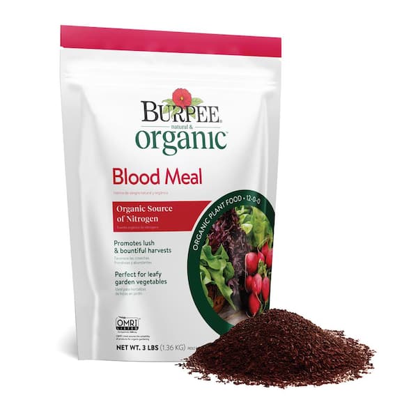 Burpee 3 lbs. Organic Blood Meal Granule Plant Food