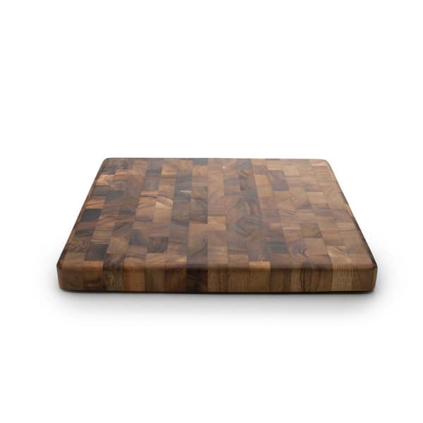 Ironwood Square End Grain Chef's Board 28218 - The Home Depot