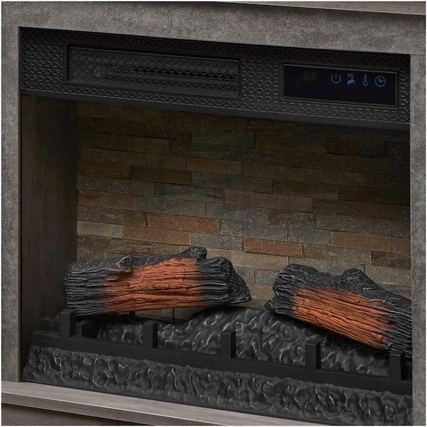 WRT3543 43 Fireplace, Grey Herringbone Refractory Panels - WRT3543WH - Superior