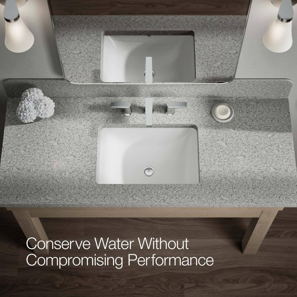 Taut Polished Chrome 2-Handle Low-Arc Bathroom Faucet