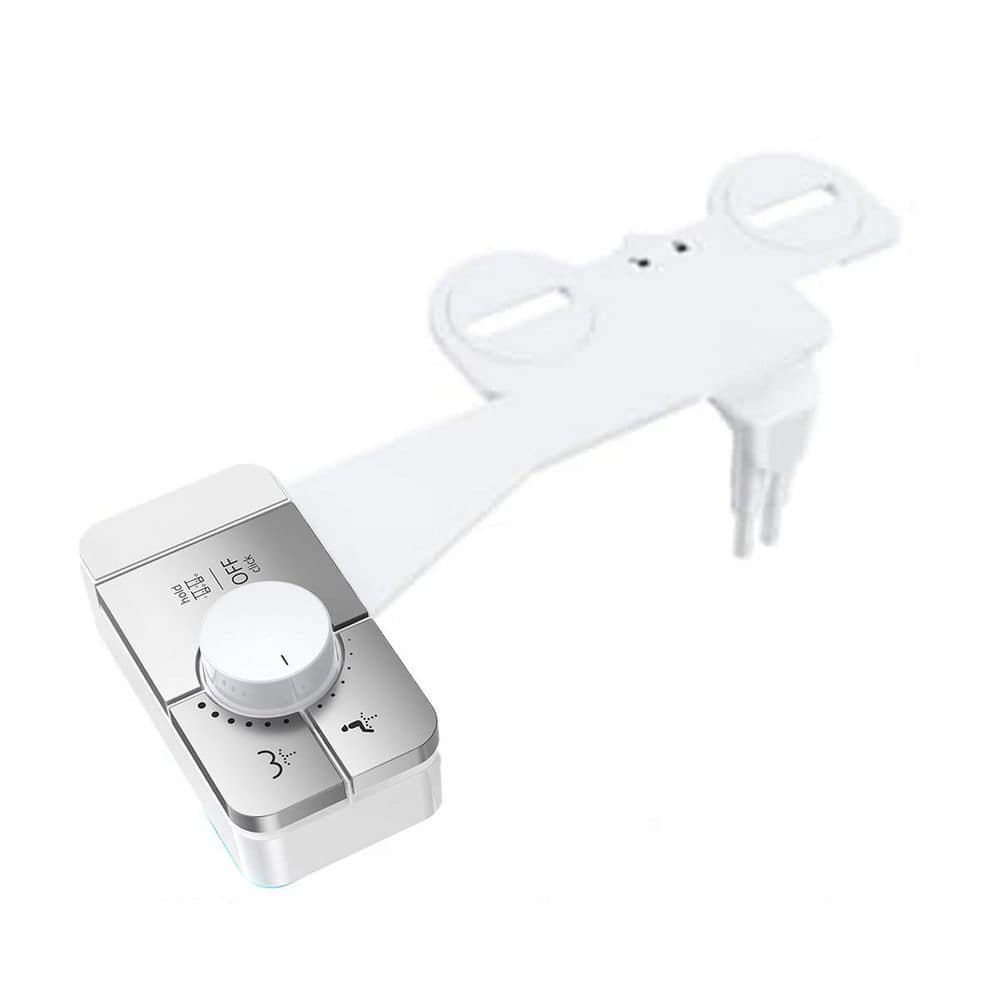 Ultra-Slim Bidet Attachment for Toilet with Self-Cleaning Retractable Nozzles, Easy DIY Installation, Non-Electric price history on PriceWatchPro