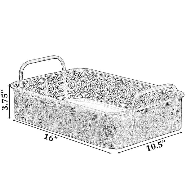 Stainless Steel Serving Tray Flat Bottom Tray Stainless Steel