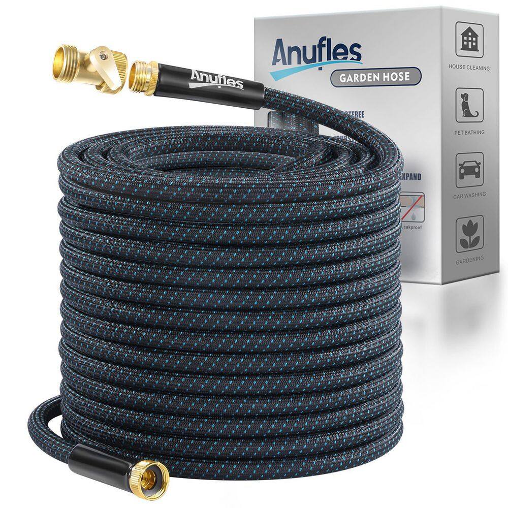 3/4 in. Dia. x 100 ft. Garden Hose w/4 in. L Hle 3-Layer PVC Flexible No-Kink No Leak High-Pressure with Metal Fittings price history on PriceWatchPro