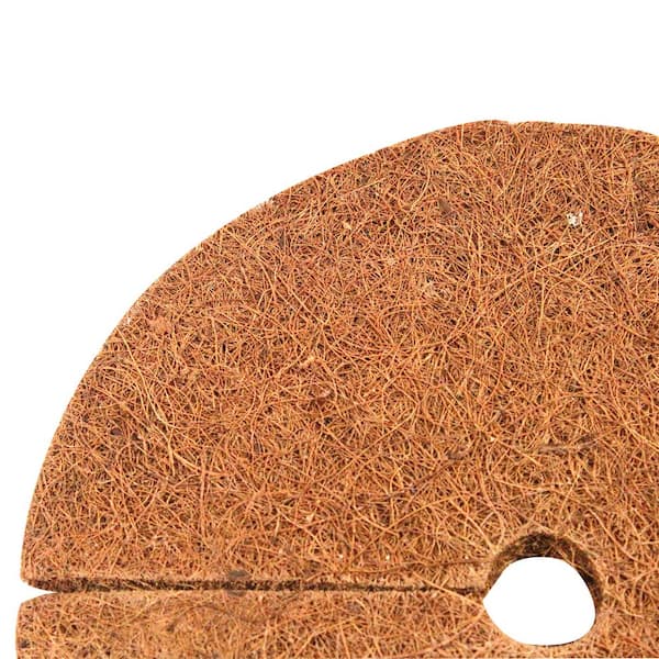 Envelor 0.3 in. x 24 in. Coconut Fibers Mulch Tree Ring Protector Mat (3-Pack) Envelor 0.3 in. x 24 in. Coconut Fibers Mulch Tree Ring Protector Mat (3-Pack)