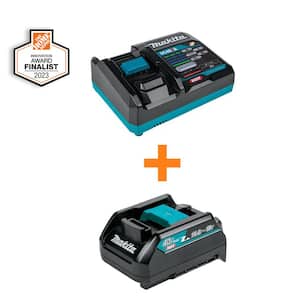Makita 18V Lithium-ion 4-Port Charger DC18SF - The Home Depot