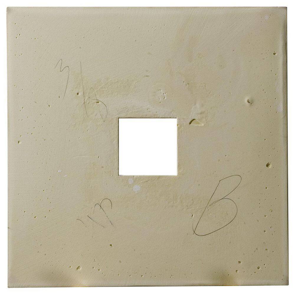 Eris 18'' Primed Square Ceiling Medallion