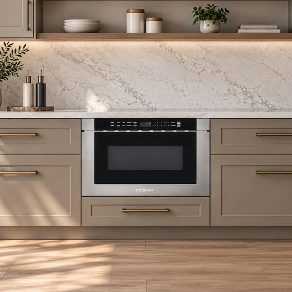 Cosmo 24 in. Haven Collection 1.2 cu. ft. Built-in Microwave