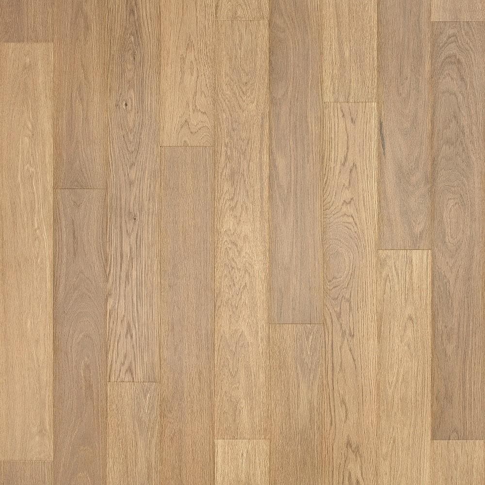 Pergo Take Home Sample- Frappe Hunt Oak Waterproof Laminate Wood Flooring - 7 in x 6.14 in, Medium