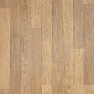 Take Home Sample- Frappe Hunt Oak Waterproof Laminate Wood Flooring - 7 in x 6.14 in