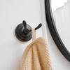 BWE Zinc Traditional Bathroom J-Hook Double Robe/Towel Hook in Oil Rubbed  Bronze TH001-ORB - The Home Depot