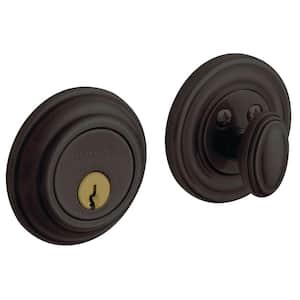 Traditional Oil Rubbed Bronze Single Cylinder Deadbolt