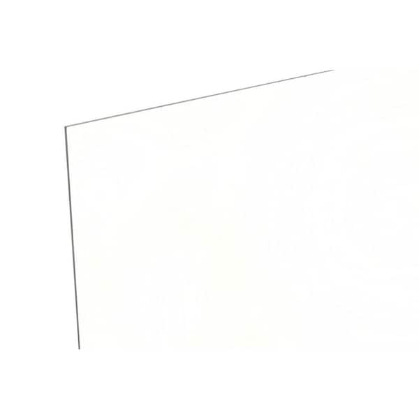 Unbranded 11 in. x 14 in. x 0.050 (1/20) in. Clear Non-Glare Acrylic Sheet
