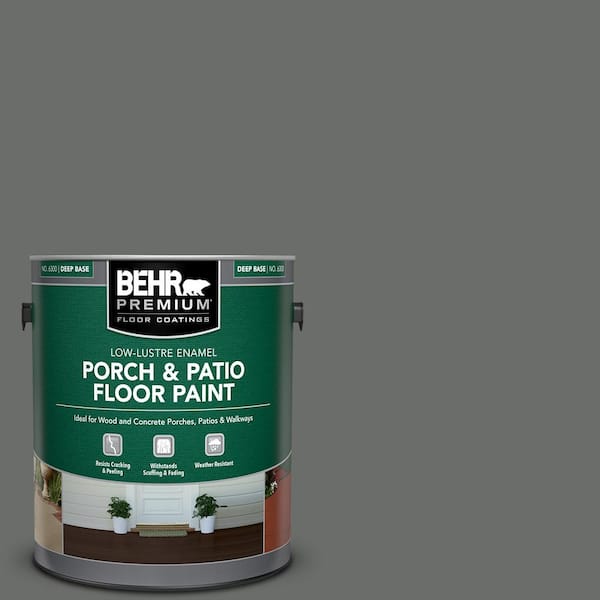 BEHR PREMIUM 1 gal. #PPU25-03 Shadows Low-Lustre Enamel Interior/Exterior Porch and Patio Floor Paint