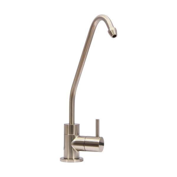 null Single-Handle Drinking Water Filtration Faucet in Brush Nickel
